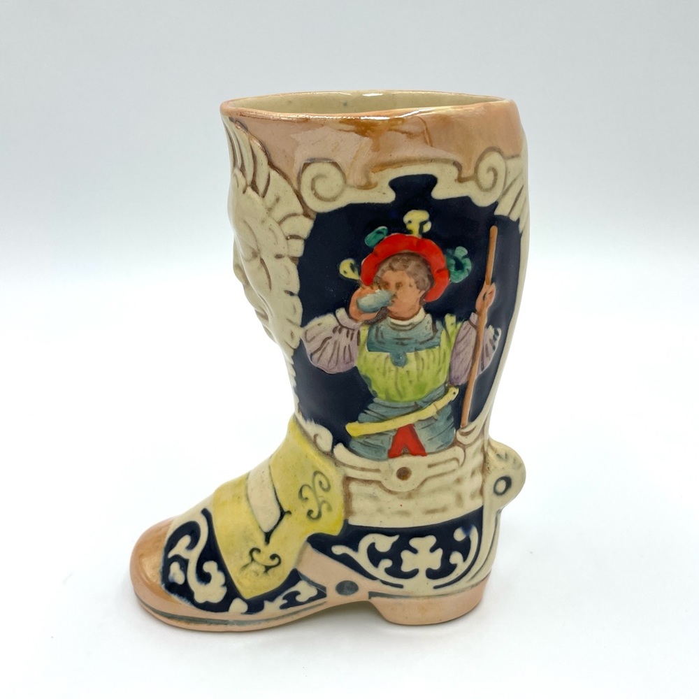 Vintage Stein Westetn Cowboy Boot Germany